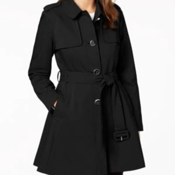 Nwt Kate Spade Belted Swing Trench Coat